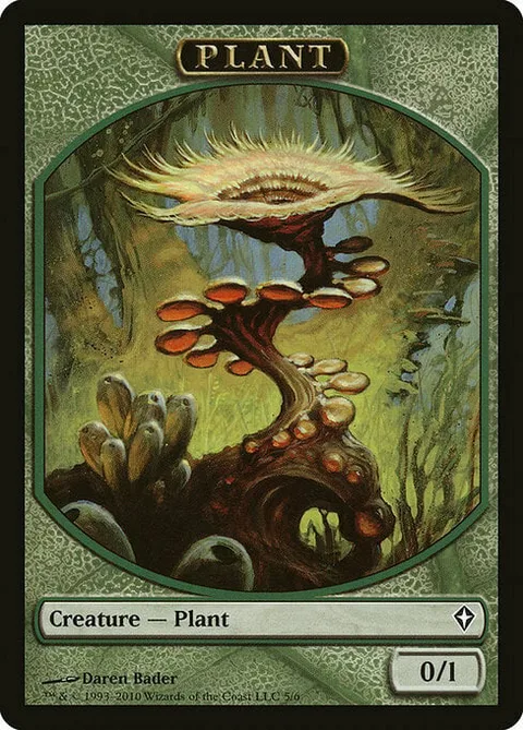 Plant Token (Green 0/1)