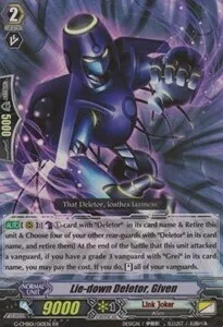 Lie-down Deletor, Given [G Format]