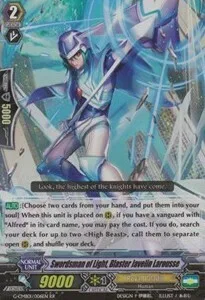 Swordsman of Light, Blaster Javelin Larousse [G Format]