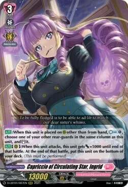Capriccio of Circulating Star, Ingrid [D Format]