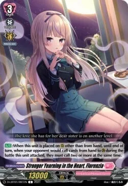 Stronger Yearning in the Heart, Florenzia [D Format]