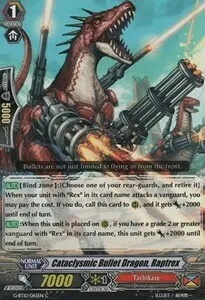 Cataclysmic Bullet Dragon, Raptrex [G Format]