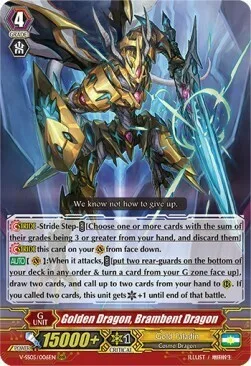 Golden Dragon, Brambent Dragon [V Format]