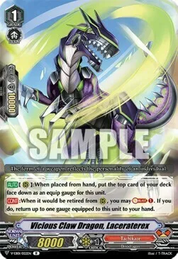 Vicious Claw Dragon, Laceraterex [V Format]