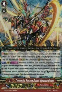 Conquering Supreme Dragon, Conquest Dragon [G Format]