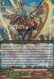 Conquering Supreme Dragon, Conquest Dragon [G Format]