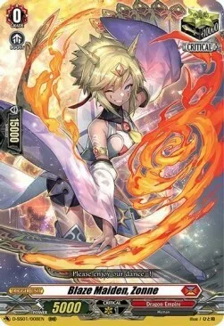 Blaze Maiden, Zonne [D Format]