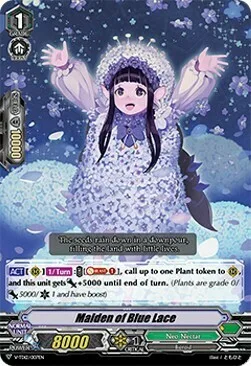 Maiden of Blue Lace [V Format]
