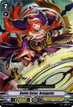 Battle Sister, Orangette [V Format]