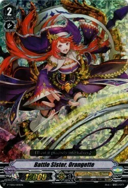 Battle Sister, Orangette [V Format]