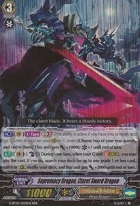Supremacy Dragon, Claret Sword Dragon [G Format]