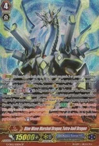 Blue Wave Marshal Dragon, Tetra-boil Dragon [G Format]