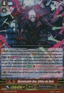 Abominable One, Gilles de Rais [G Format]