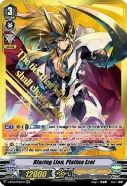 Blazing Lion, Platina Ezel [V Format]