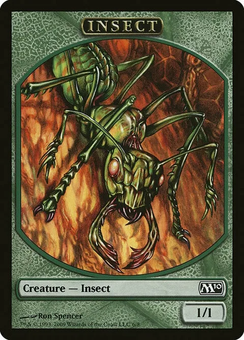 Insect Token (Green 1/1)