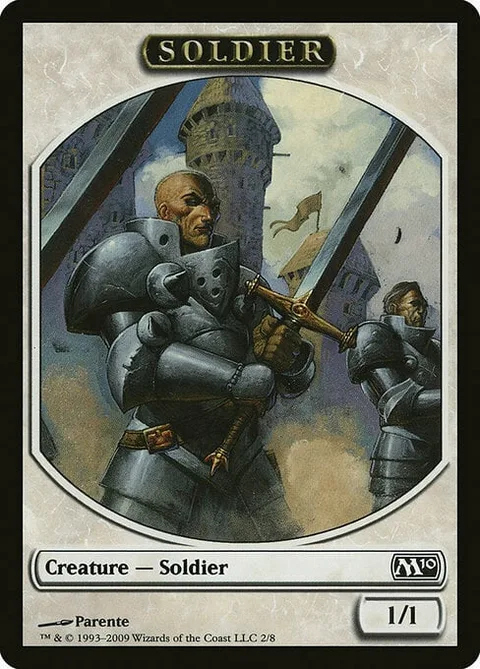 Soldier Token (White 1/1)