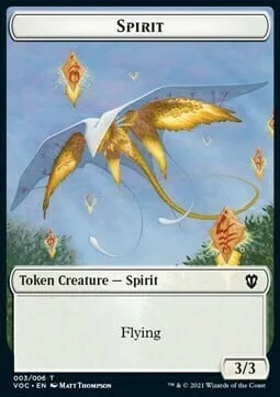 Spirit Token (W 3/3) // Thopter Token (A 1/1)