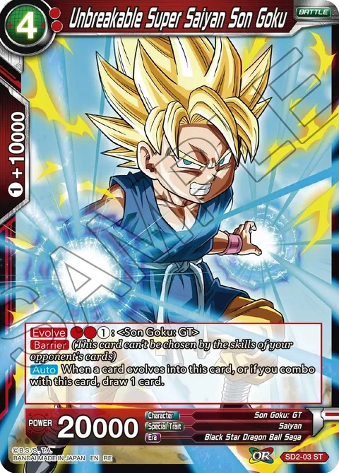 Unbreakable Super Saiyan Son Goku