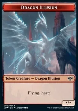 Dragon Illusion Token (R */*) // Blood Token