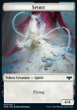 Spirit Token (W 4/4) // Blood Token