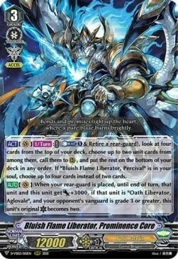 Bluish Flame Liberator, Prominence Core [V Format]