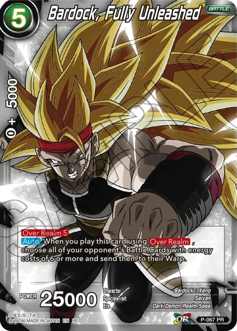 Bardock, Fully Unleashed