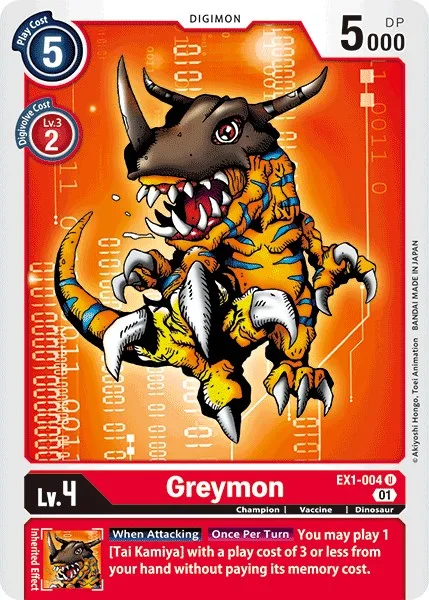 Greymon (EX1-004)
