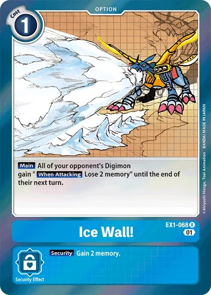 Ice Wall! (EX1-068)