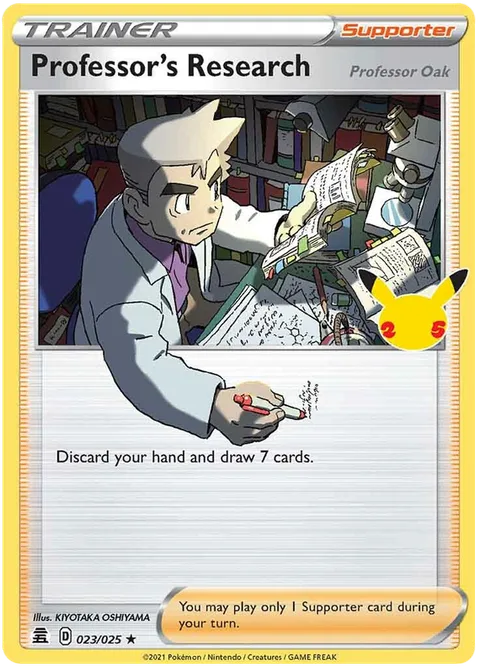 Professor's Research - Professor Oak