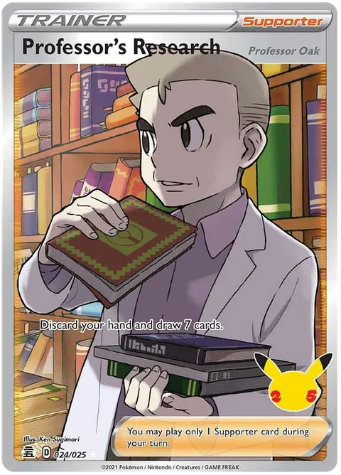 Professor's Research - Professor Oak