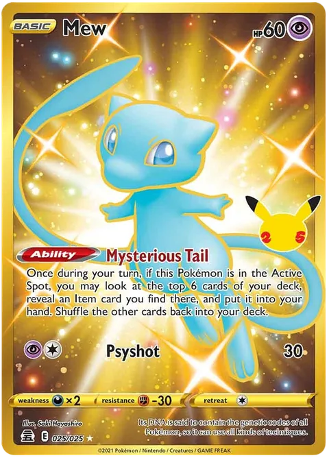 Mew [Mysterious Tail | Psyshot]