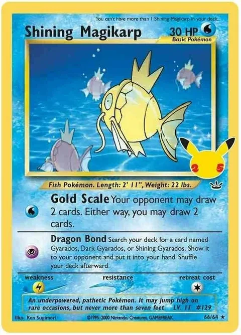 Shining Magikarp [Gold Scale | Dragon Bond]