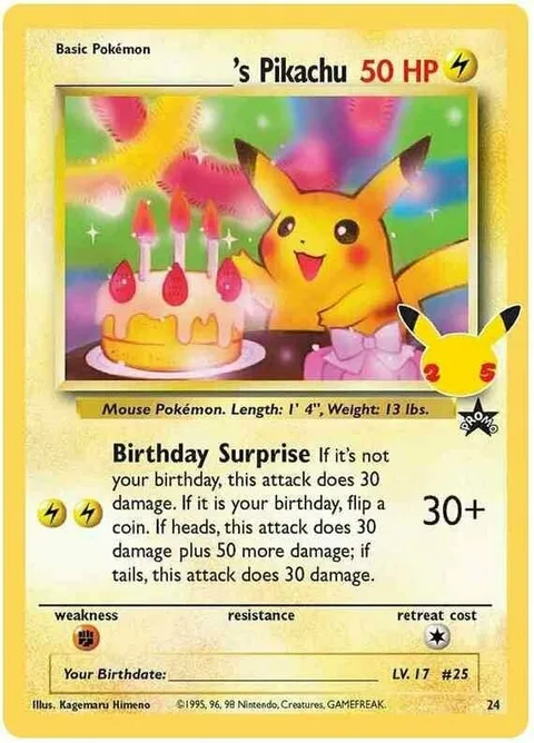 _____'s Pikachu [Birthday Surprise]