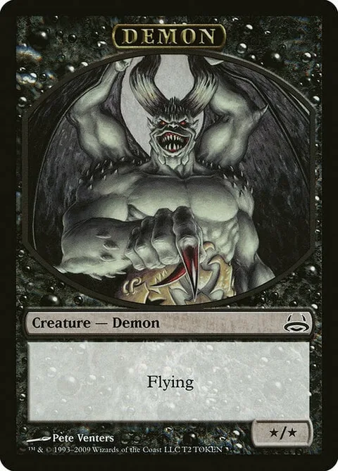 Demon Token (Black */*)