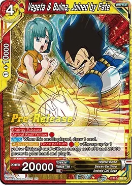 Vegeta & Bulma, Joined by Fate