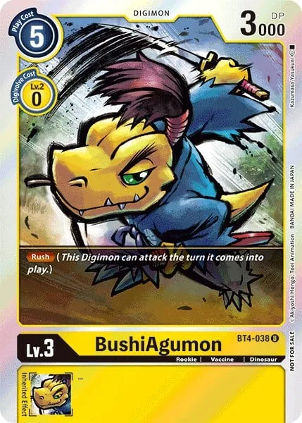 BushiAgumon (BT4-038)