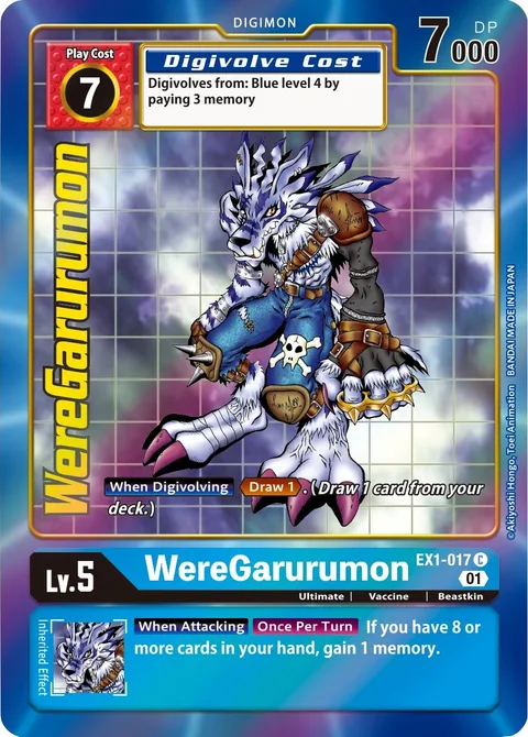 WereGarurumon (EX1-017)