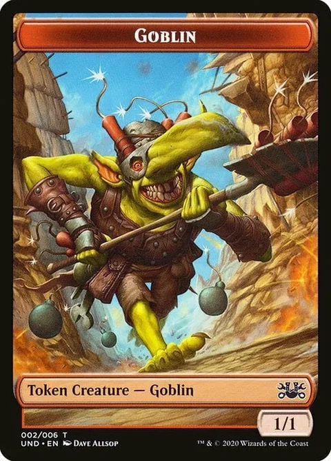 Goblin Token (R 1/1) // Giant Teddy Bear (Pink 5/5)
