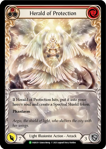 Herald of Protection (Red)