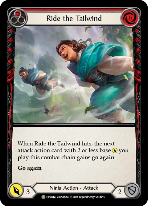 Ride the Tailwind (Red)