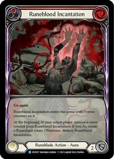 Runeblood Incantation (Red)
