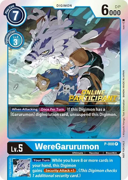 WereGarurumon (P-008)