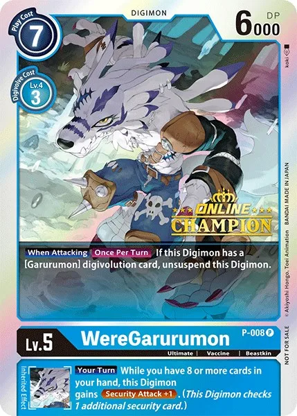 WereGarurumon (P-008)