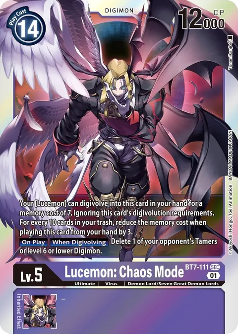 Lucemon: Chaos Mode (BT7-111)