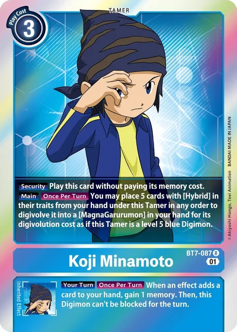 Koji Minamoto (BT7-087)