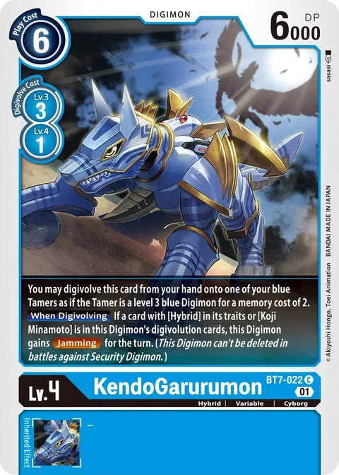 KendoGarurumon (BT7-022)