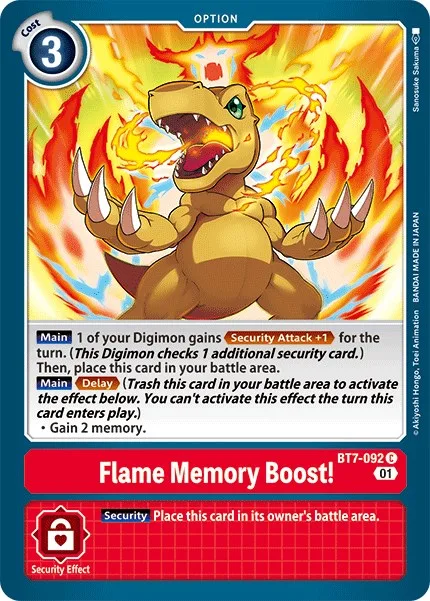 Flame Memory Boost! (BT7-092)