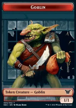 Goblin Token (R 1/1) // Smoke Blessing Token