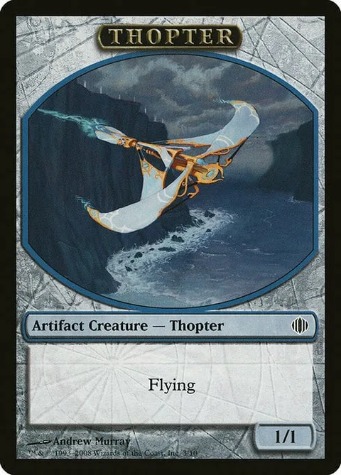 Thopter Token (Blue Artifact 1/1)