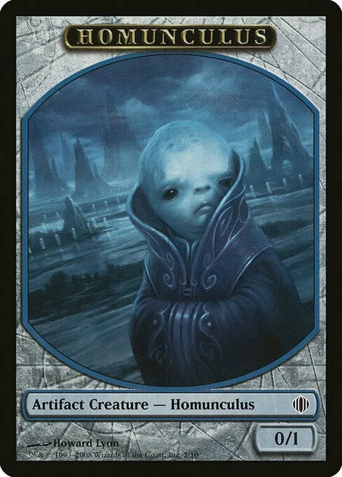Homunculus Token (Blue Artifact 0/1)